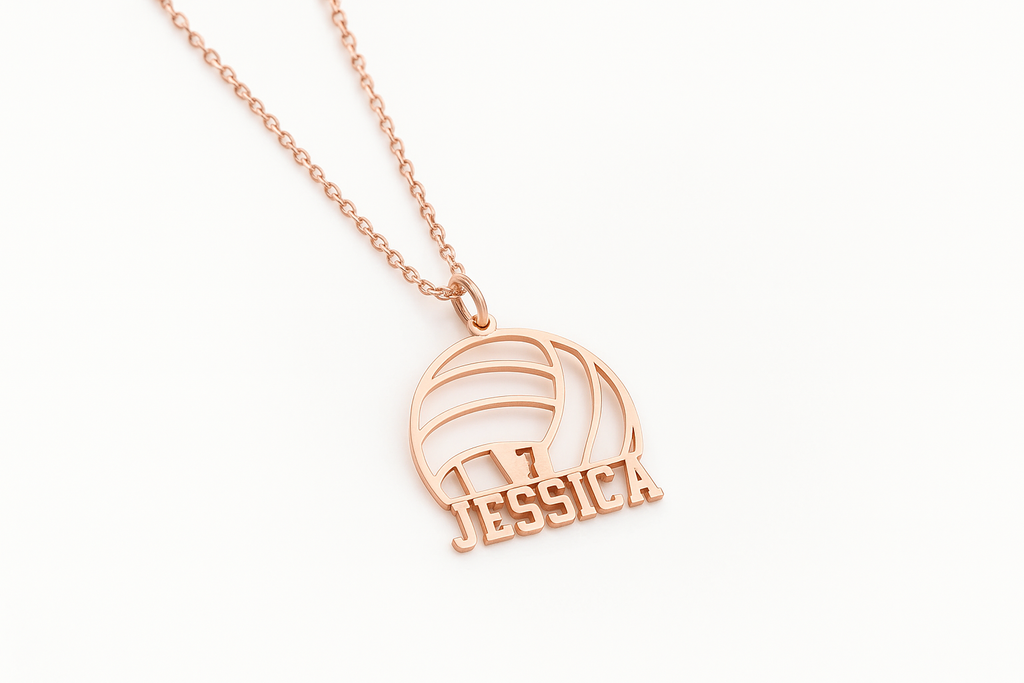 Volleyball Necklace - Custom