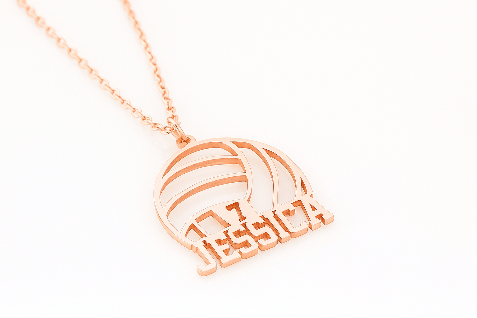 Volleyball Necklace - Custom