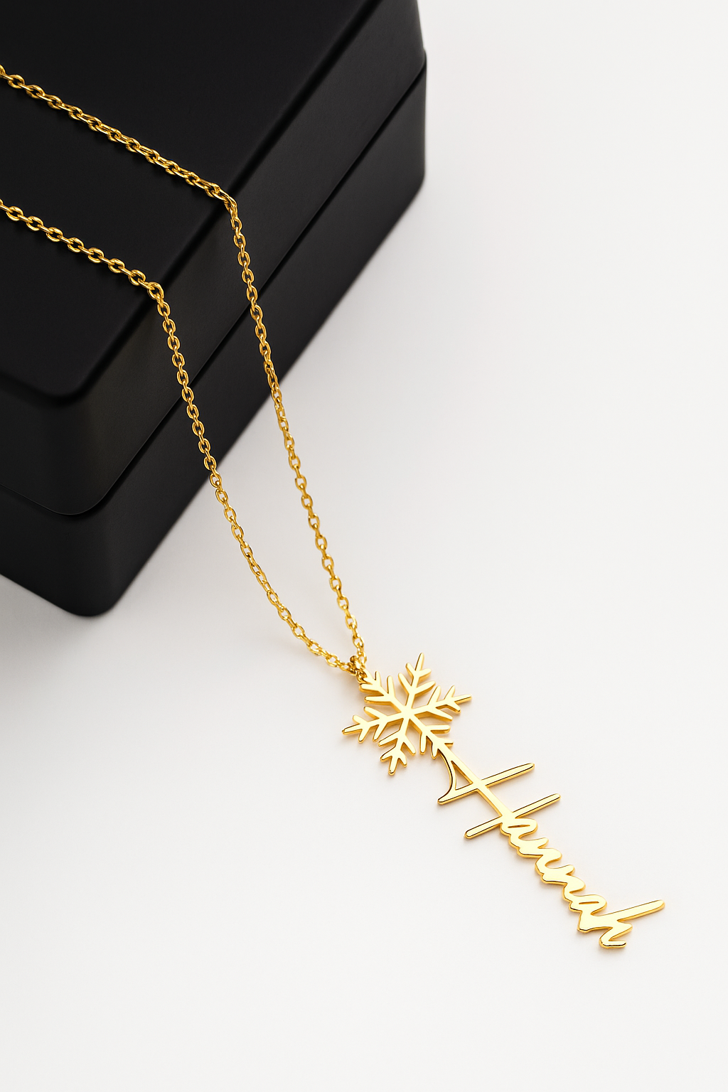 Custom Snowflake Necklace