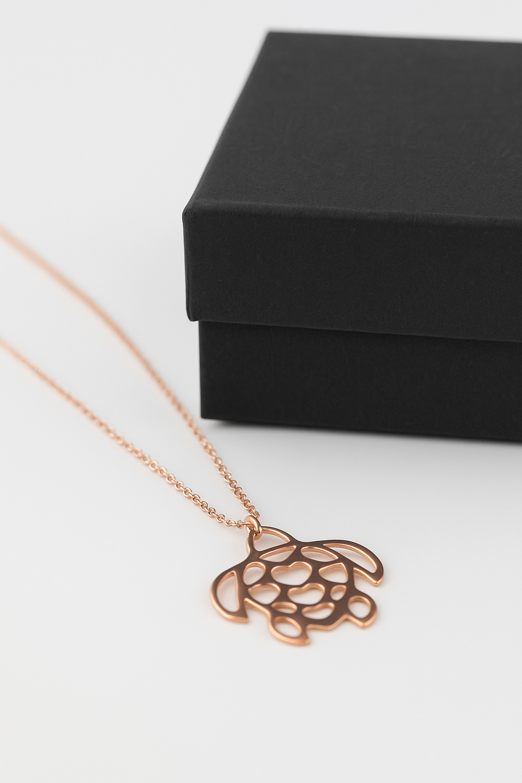 Minimalist Sea Turtle Necklace