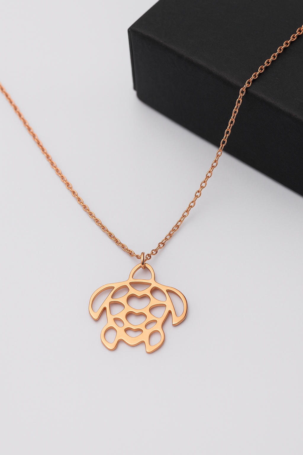 Minimalist Sea Turtle Necklace