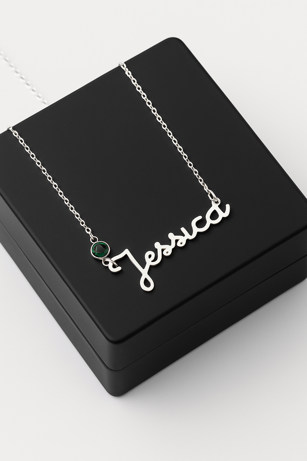 Name with Emerald - Custom