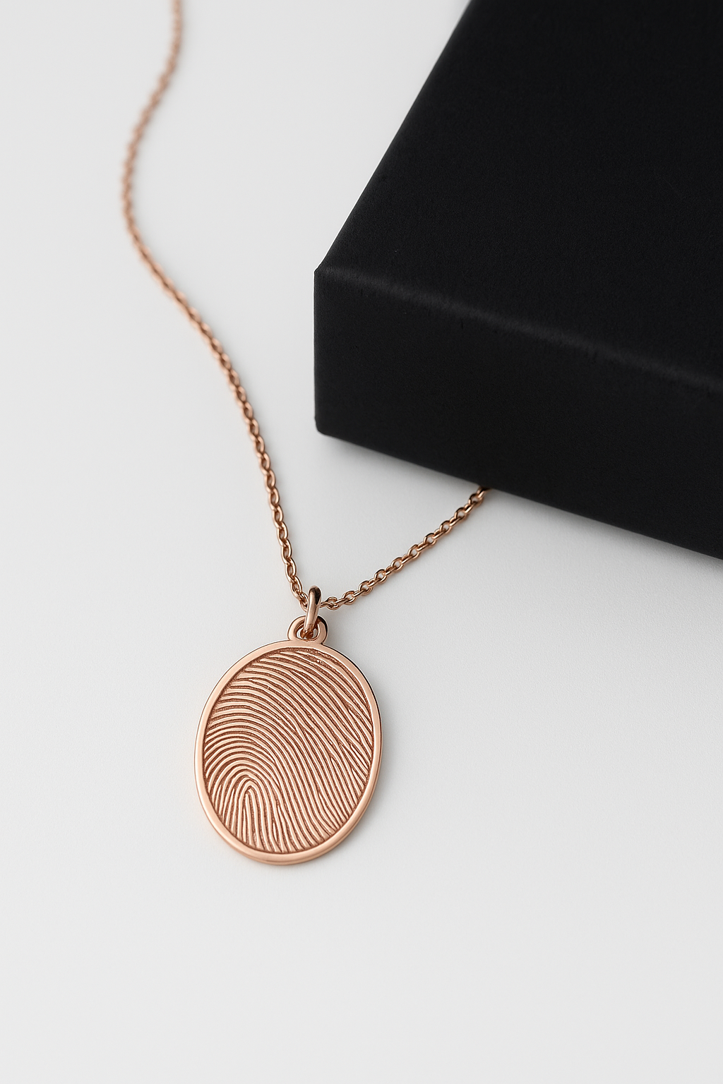 Custom Fingerprint Keepsake Necklace