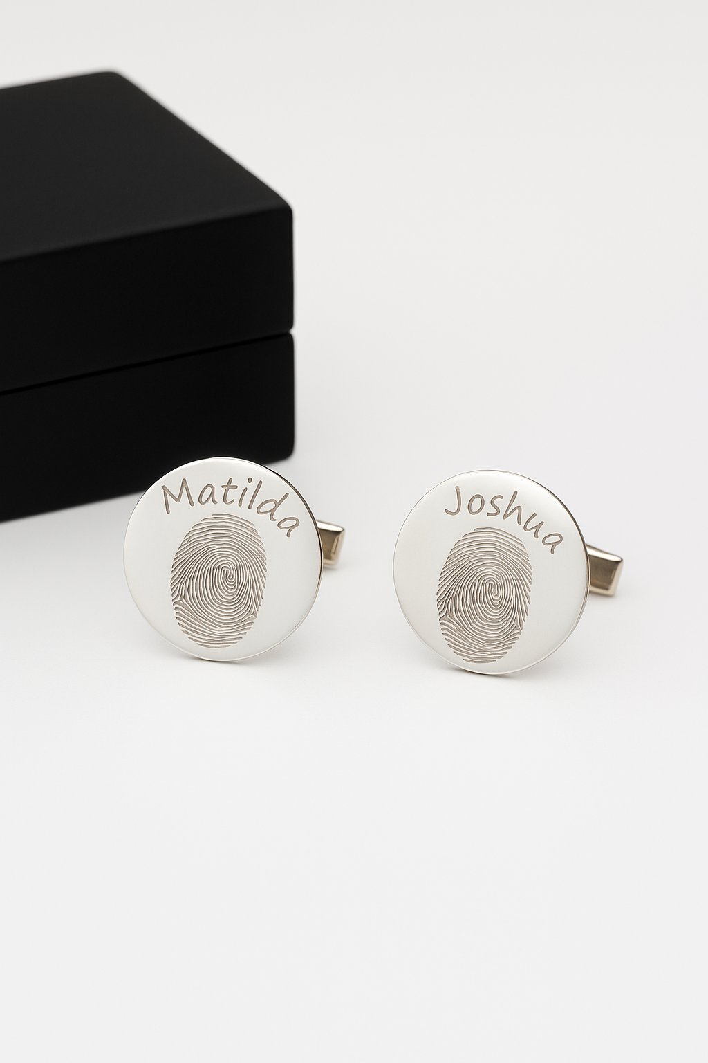 Custom Fingerprint Cufflinks