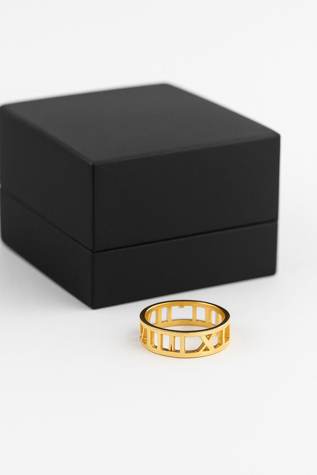 Roman Numerals Date Ring